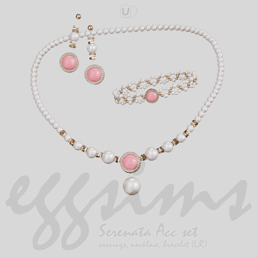 Скриншот мода Комплект украшений Serenata set